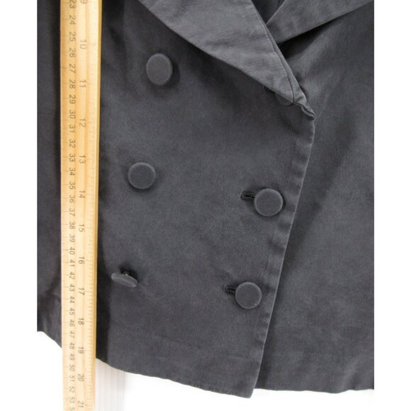 Noriko Maeda Blazer 40 Foxey Japan Silk Jacket Double Breasted Small - Picture 4 of 11